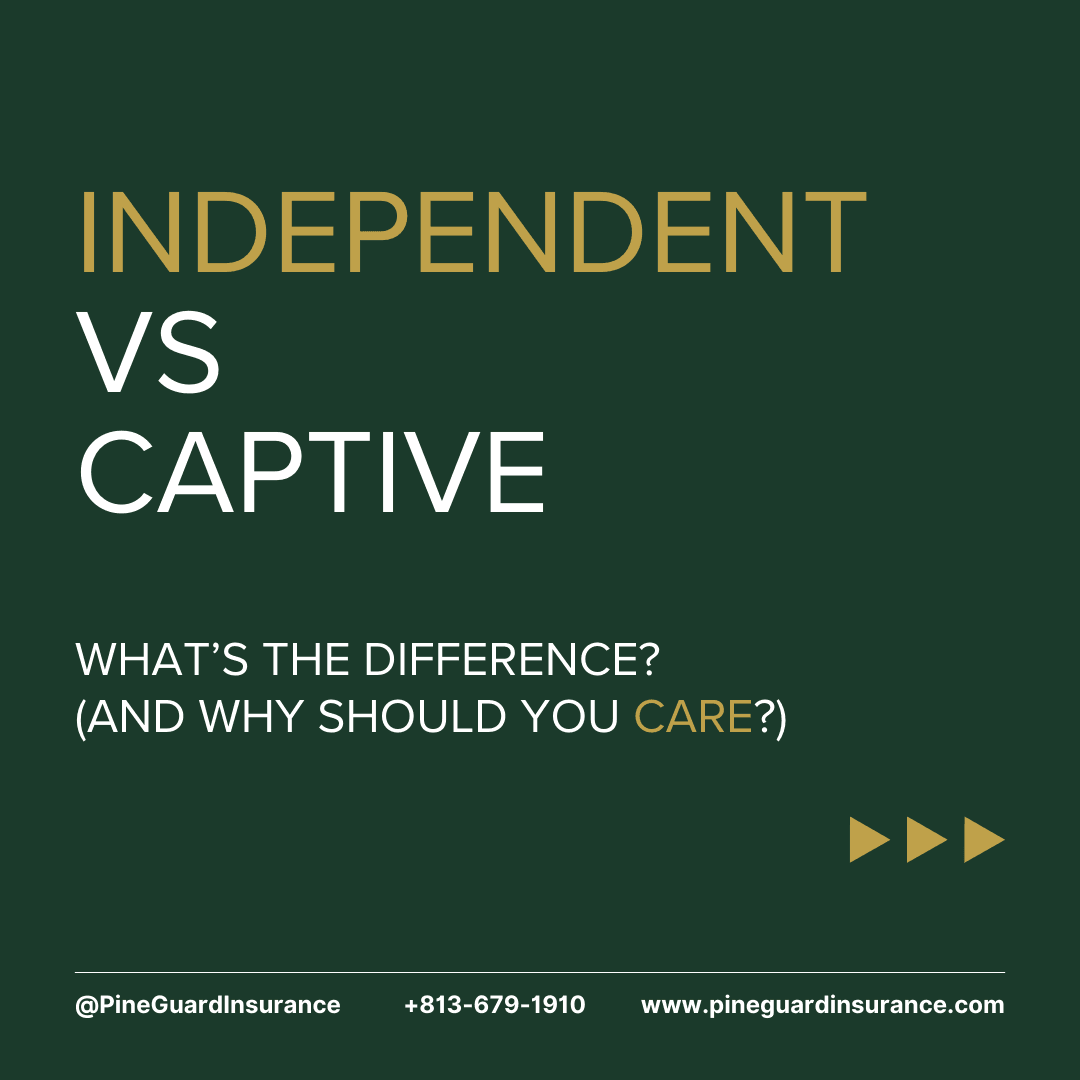 Independent vs. Captive Agents: What Is the Difference for You? 2 Independent vs. Captive Agents: What Is the Difference for You?